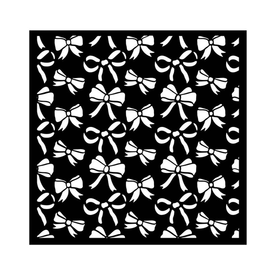 STAMPERIA Mixed Media Schablone STENCIL  Classic Christmas Bogen