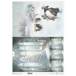 Reispapier für Decoupage A3 ITD-1112L 