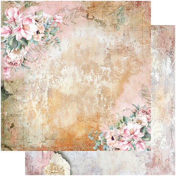 ALCHEMY OF ART Set 12Blatt 20x20cm doppelseitig Scrapbooking Papier, Memories from the trip