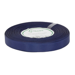 Farbband / Ripsband 12mm navyblau 23m