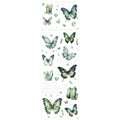 AUFKLEBER folie - Grüne Schmetterlinge