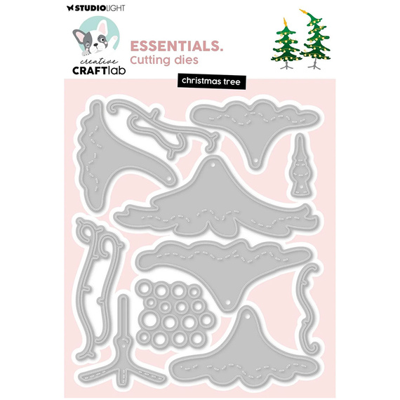 Stanzschablone – Cutting Die für Papier - StudioLight - Christmas tree 