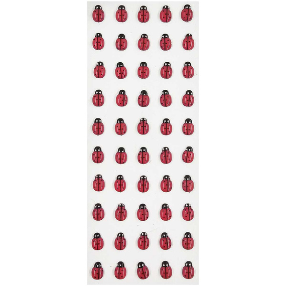 Selbstklebende Kristalle Mix blau 4mm - 600St