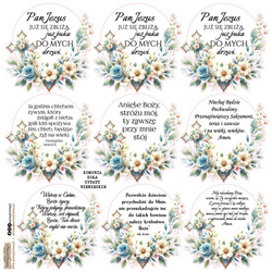 AUFKLEBER - ScrapLove - Frühling 4 Blumengirlanden