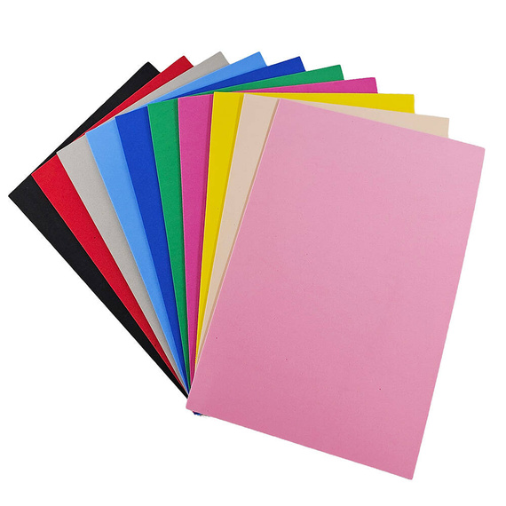 Selbstklebender Schaumstoff A4 10 Farben