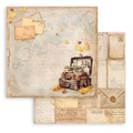 STAMPERIA Set 10 Blatt 30,5x30,5cm doppelseitig Scrapbooking Papier 190g, Golden harmony