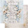 ALCHEMY OF ART Set 20x20cm Scrapbooking Papier,  In shades of blue