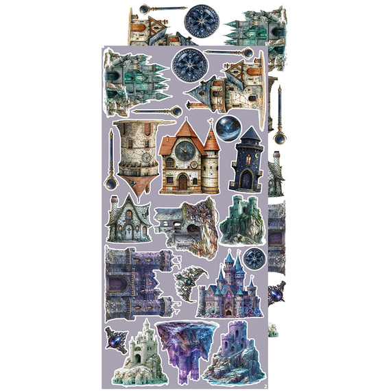 Scrapbooking-Zubehör-Set - Craft o'clock - Magic