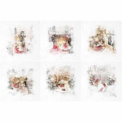 ITD Reispapier Decoupage Bastelpapier, RSM029 Mäuse