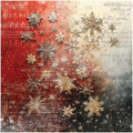 Scrapbooking Papier Set 20x20 - Craft o'clock -  Oh Christmas Night - BASIC