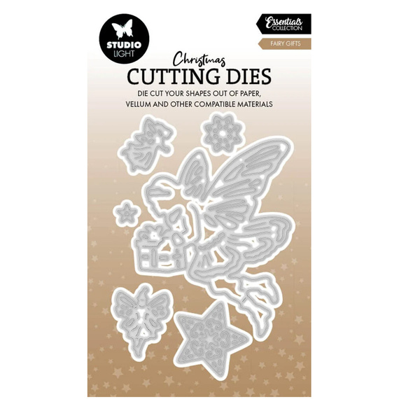 STUDIOLIGHT - Stanzform Präge Stanzschablone Cutting Die - Fairy gifts