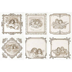 ITD Reispapier Decoupage Bastelpapier, RSM058 engel