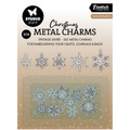 Metall-Anhänger - Metal Charms - Schneeflocken - Studio Light