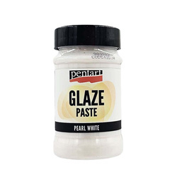 Glaze PASTE Glasurpaste Perl weiß 100ml - PENTART