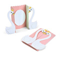 SIZZIX Stanzform Präge Stanzschablone Cutting Die, Card Swan Fold-a-Long 663617