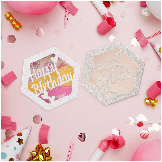 Stanzform Präge Stanzschablone Cutting Die - Nellie`s - SD339 Geburtstagsbox