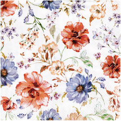 SERVIETTEN 1 Stück Motivservietten Decoupage Napkin 33x33cm, Francesca