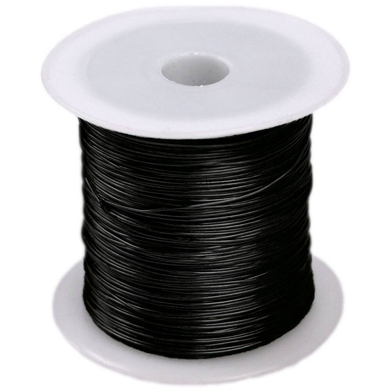 Floristendraht schwarz 0,3 mm - 20 m