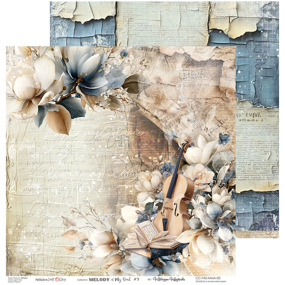 Scrapbooking Papier Set 30x30 - Craft o'clock - Sprites of Harmony