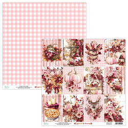 Scrapbooking Papier 30x30 - Mintay - Rust & Rose 06