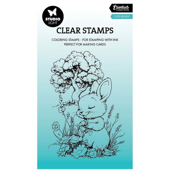 STUDIO LIGHT - Transparenter Stempel Clear Stamps - Cute bunny