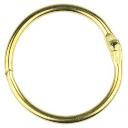 Albumverschlussring 38 mm gold 1 Stk.