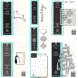 stanzform Präge Stanzschablone Cutting DieSet Weihnachten 3 - Memory Box