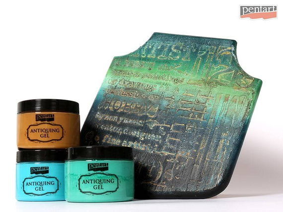 Alterungsgel - Alterungsgel PENTART - Patina blau / Patina blau 150ml