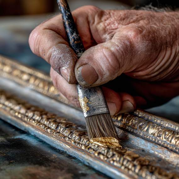 GOLDFOLIE Folie Vergolden Flocken Vergoldung 1.5g, gold