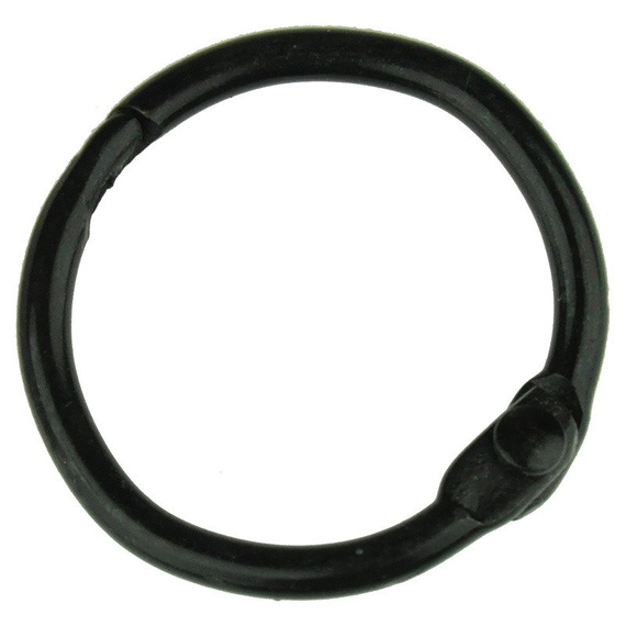 Klemmring 38 mm schwarz 1Stk.