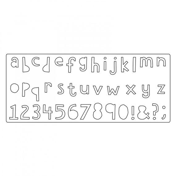 SIZZIX Bigz Stanzform Präge Stanzschablone Cutting Die, Cutout Lower 662708