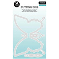 Stanzschablone - Cutting Die für Papier - StudioLight - Butterfly cardshape Schmetterling