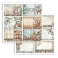 Scrapbooking Papier Set 30x30 - The Owl's House - Stamperia