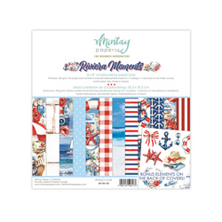 Scrapbooking Papier Set 20x20 - Mintay - Riviera Moments