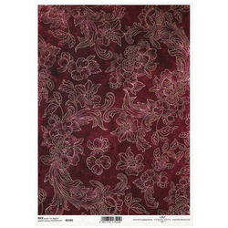 ITD Reispapier Decoupage Bastelpapier, Tapetenmotiv R2105