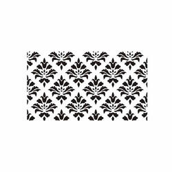 AGATERIA - Transparent Stempel Motivstempel Clear Stamp, Damask background, Damast Hintergrund