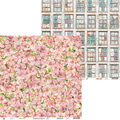 P13 Set 24 Blatt 15x15cm doppelseitig Scrapbooking Papier Block 240g, Breathe and Bloom