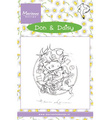 MARIANNE DESIGN Transparent Stempel Motivstempel Clear Stamp - Don & Daisy Freeze Junge und Hund