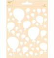 JOY! CRAFTS Maske Mixed Media Schablone STENCIL - Luftballons 6002/0624 