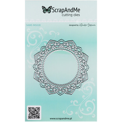 Stanzschablone - Cutting Die für Papier - SCRAPANDME - Spitzendeckchen-Muster 028