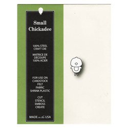 Stanzform Präge Stanzschablone Cutting Die - Poppystamps - Small Chickadee 1364 Huhn