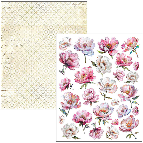 CIAO BELLA Satz doppelseitigen Scrapbooking Papier A4 Mixed Media Book LuMania - Quintessential