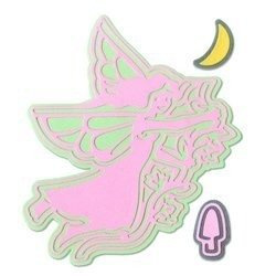 SIZZIX Stanzform Präge Stanzschablone Cutting Die, Fairy #1 662848