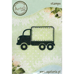 AGATERIA - Transparent Stempel Motivstempel Clear Stamp- Truck - Lastwagen