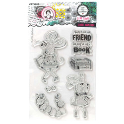 STUDIO LIGHT - Transparenter Stempel - Smart bookworm