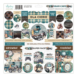 Pappelemente Blatt - Mintay - Man Cave DE