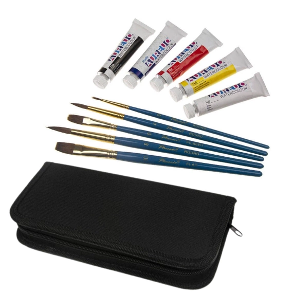 Loveart Reiseset zum Malen mit Aquarellfarben