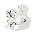 Die Cut Chipboard - Ehepaar V - Kreatywna Pracownia