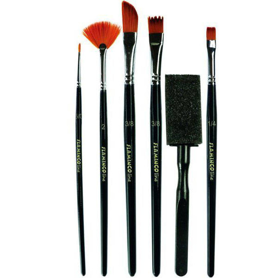Pinselset - 6 Stück