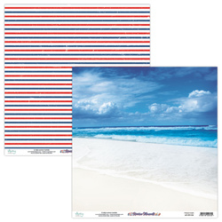 Scrapbooking Papier 30x30 - Mintay - Riviera Moments 04